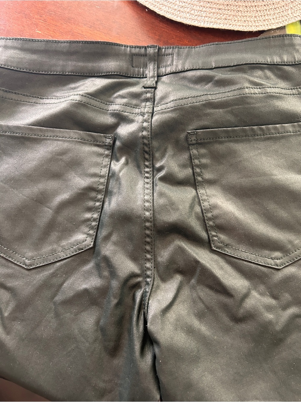 Kut from the Kloth Green Coated Jeans - Picture 8 of 9